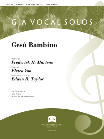 Gesù Bambino - Instrument edition