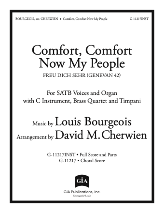 Comfort, Comfort Now My People - Full Score and Parts