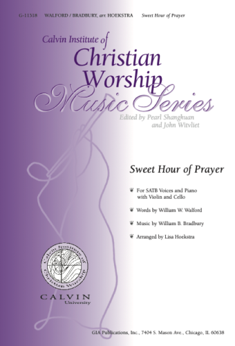 Sweet Hour of Prayer - Instrument edition