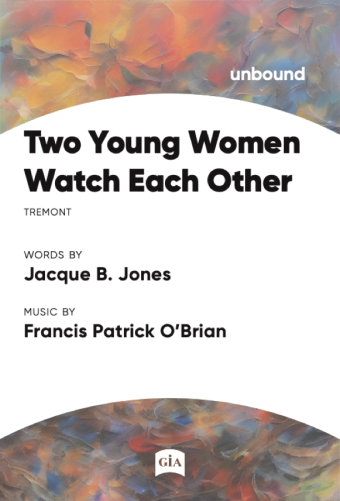 Two Young Women Watch Each Other