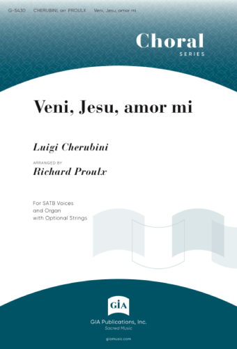 Veni, Jesu, Amor Mi - Instrument edition