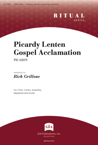 Picardy Lenten Gospel Acclamation - Guitar edition