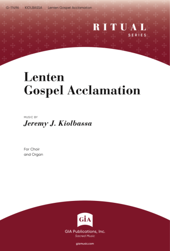 Lenten Gospel Acclamation