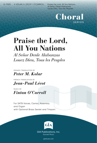 Praise the Lord, All You Nations - Full Score and Parts