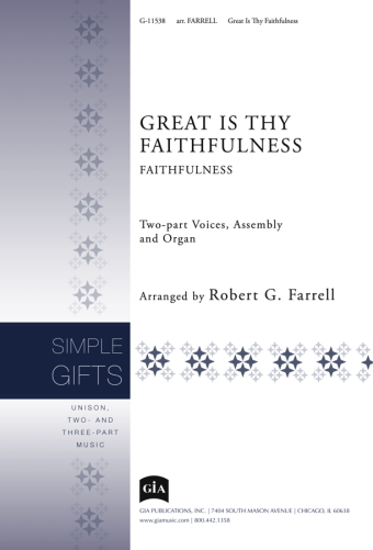 Great Is Thy Faithfulness