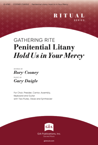 Penitential Litany: Hold Us in Your Mercy - Instrument edition