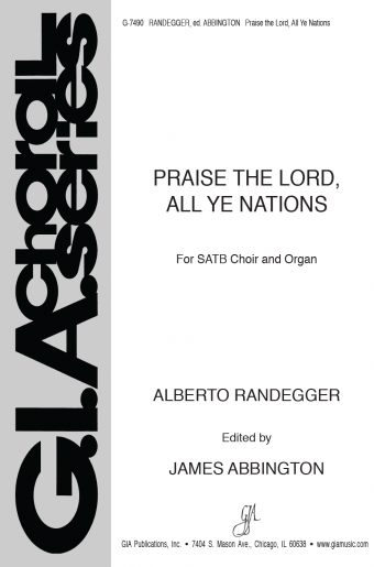 Praise the Lord, All Ye Nations