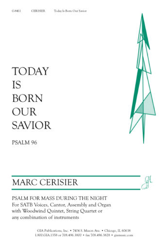 Today Is Born Our Savior - Full Score and Parts