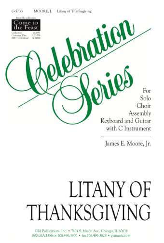 Litany of Thanksgiving