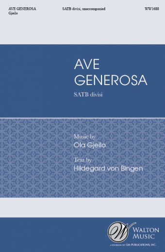Ave Generosa (SATB)