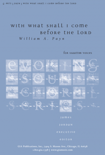 With What Shall I Come before the Lord