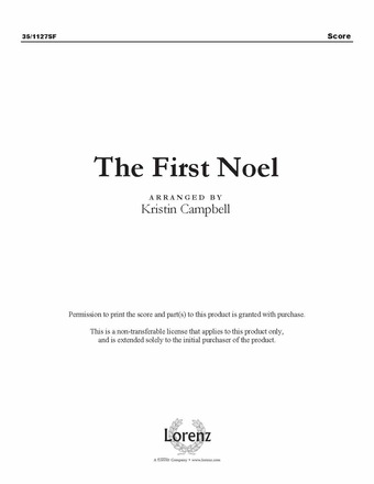 The First Noel   - Violin Duet with Piano (Digital Download)