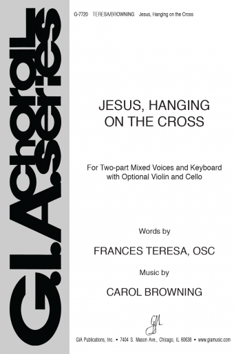Jesus, Hanging on the Cross