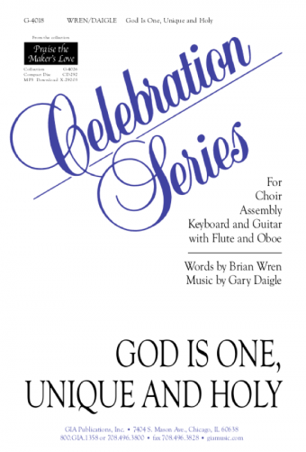 God Is One, Unique and Holy - Instrument edition