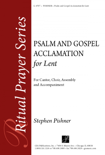 Psalm and Gospel Acclamation for Lent - Instrument edition