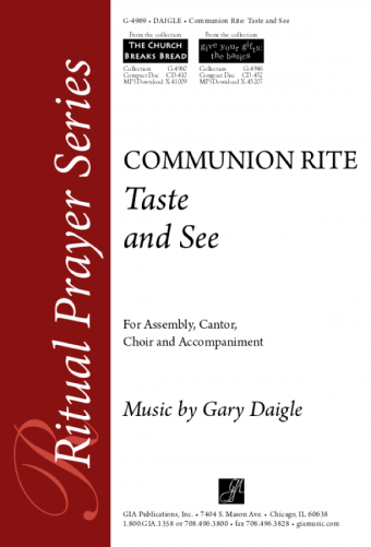Taste and See
