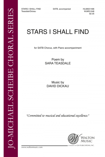 Stars I Shall Find (SATB)