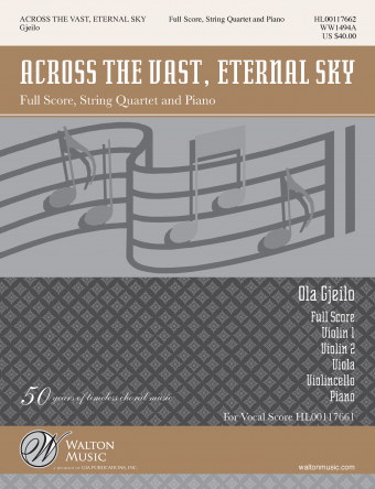 Across the Vast, Eternal Sky (Full Score and Instrumental Parts)