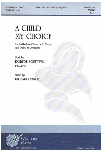 A Child, My Choice (Vocal Score)