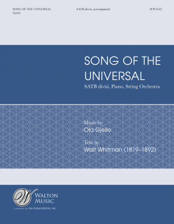 Song of the Universal (SATB - Vocal Score)