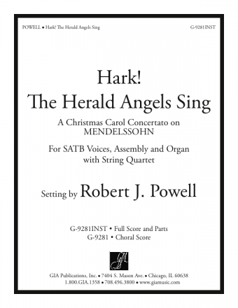 Hark! The Herald Angels Sing - Full Score and Parts