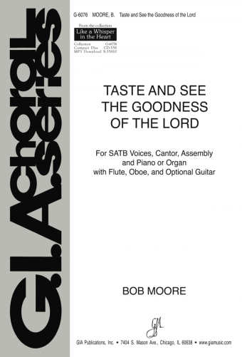 Taste and See the Goodness of the Lord