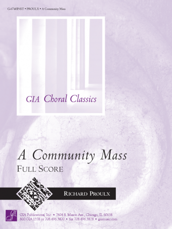 A Community Mass - Full Score