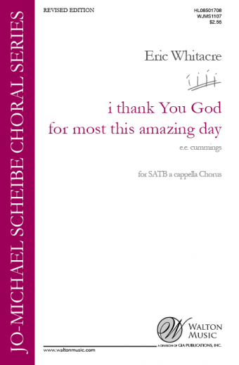 i thank You God for most this amazing day