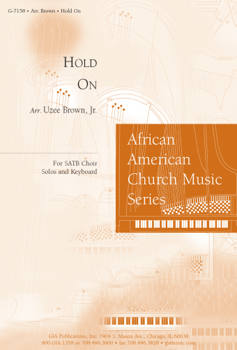 Hold On - SATB edition