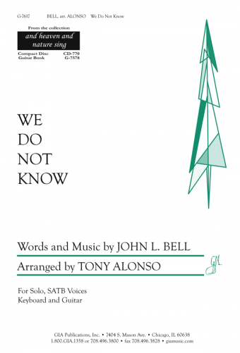 We Do Not Know - Guitar edition