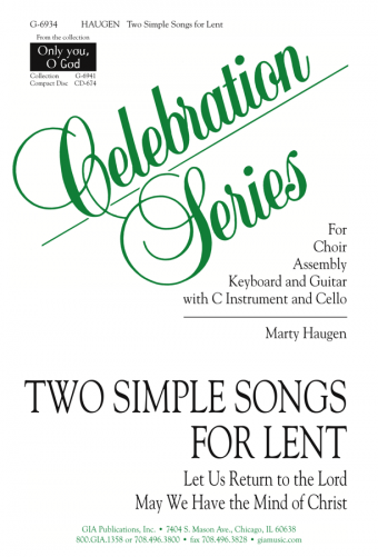 Two Simple Songs for Lent
