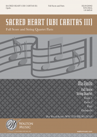 Sacred Heart (Full Score and Instrumental Parts)