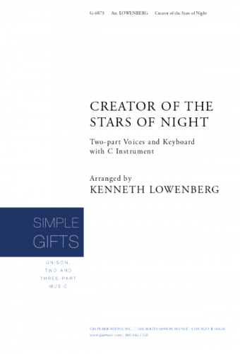 Creator of the Stars of Night - Instrument edition