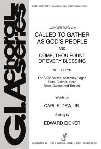 Called to Gather as God's People / Come, Thou Fount of Every Blessing - Full Score and Parts