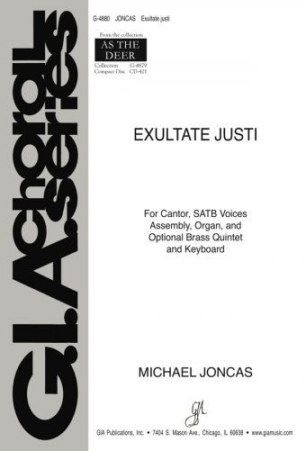 Exultate justi - Instrument edition