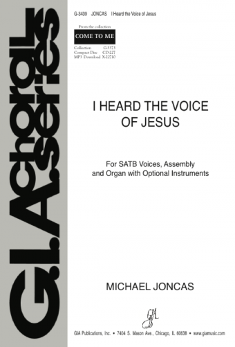 I Heard the Voice of Jesus - Instrument edition