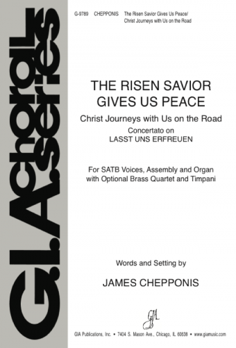 The Risen Savior Gives Us Peace / Christ Journeys with Us on the Road - Full Score and Parts