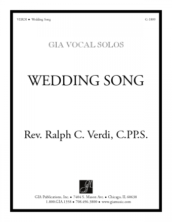 Wedding Song - High Voice edition