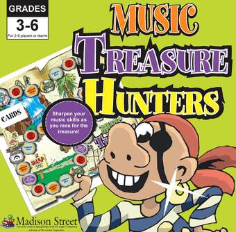 Music Treasure Hunters Board Game - Music Treasure Hunters Board Game