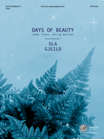 Days of Beauty (Full Score and Parts)