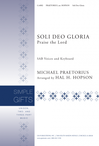 Soli Deo Gloria