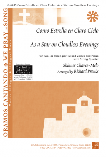 Como Estrella en Claro Cielo / As a Star on Cloudless Evenings - Instrument edition