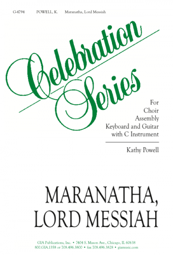 Maranatha, Lord Messiah