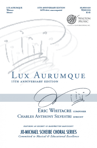 Lux Aurumque (SATB divisi)