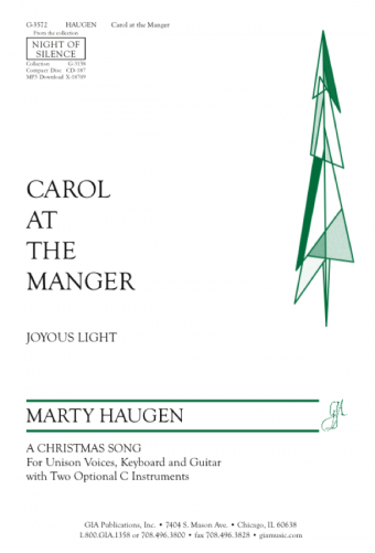 Carol at the Manger - Instrument edition