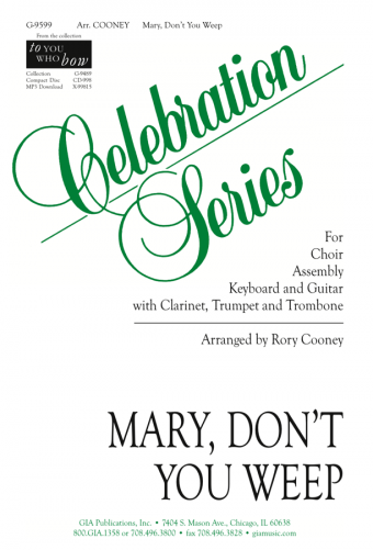 Mary, Don't You Weep - Guitar edition