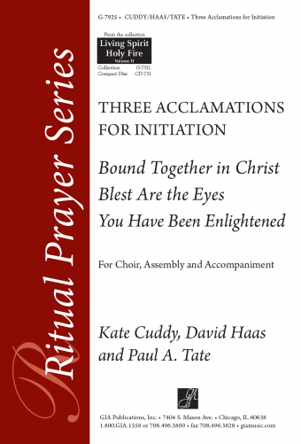 Three Acclamations for Initiation