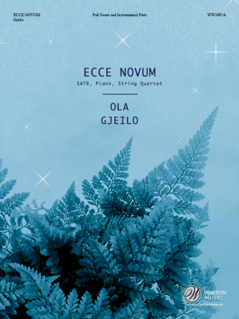 Ecce Novum (Full Score and Instrumental Parts)