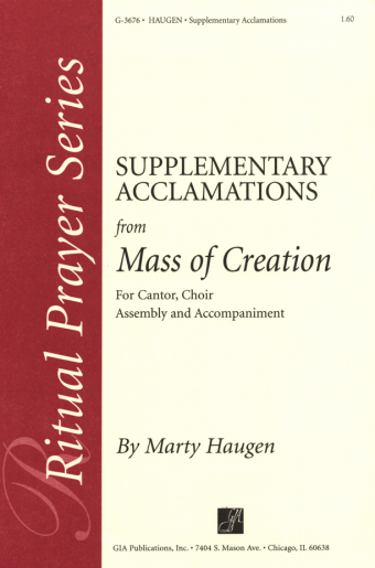Supplementary Acclamations for 