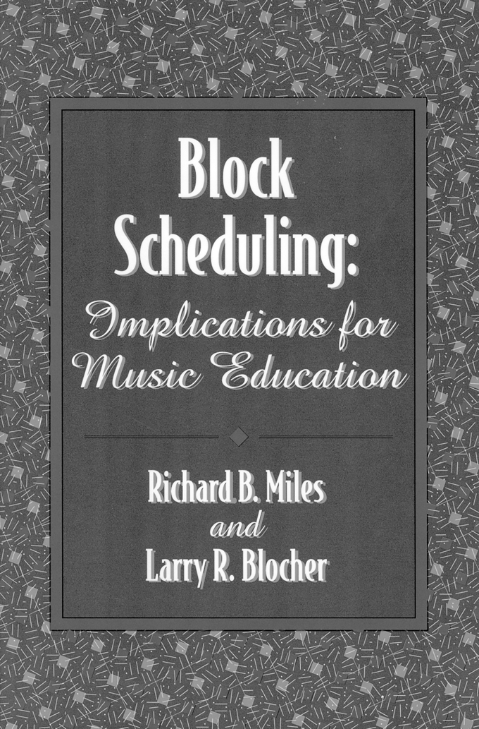 Scheduling and Teaching Music
